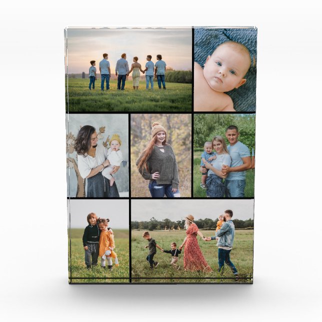 Create Your Own 7 Photo Collage (Front)