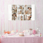 Create Your Own 7 Photo Collage Banner<br><div class="desc">Introducing our personalised photo collage banner - the perfect way to celebrate any occasion and showcase your favourite memories! Whether you're celebrating a graduation, honouring family, cherishing friends, or remembering a vacation trip, our custom banner is the ultimate way to commemorate any event. With our easy-to-use design tool, you can...</div>