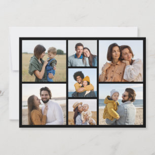Create Your Own 7 Photo Collage Card