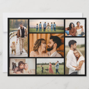 Create Your Own 7 Photo Collage Card