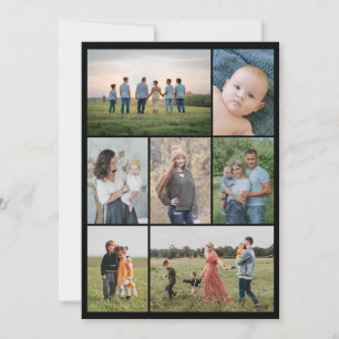 Create Your Own 7 Photo Collage Card