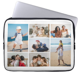 Create Your Own 7 Photo Collage Laptop Sleeve