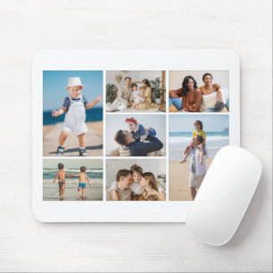 Create Your Own 7 Photo Collage Mouse Pad
