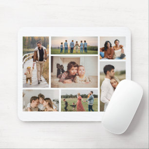 Create Your Own 7 Photo Collage Mouse Pad