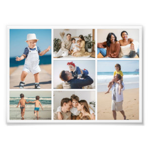 Create Your Own 7 Photo Collage Photo Enlargement