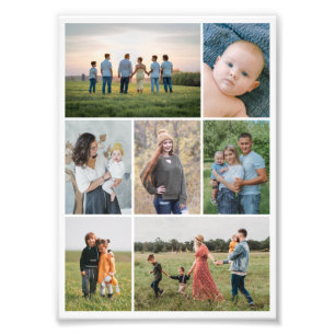 Create Your Own 7 Photo Collage Photo Enlargement