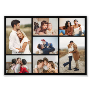 Create Your Own 7 Photo Collage Photo Enlargement