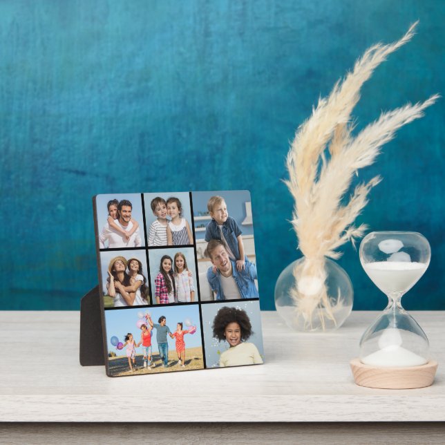  Create Your Own 7 Photo Collage  Plaque (Insitu)