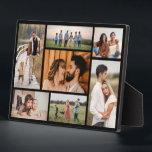 Create Your Own 7 Photo Collage Plaque<br><div class="desc">Create your own 7 Photo Collage for Christmas, Birthdays, Weddings, Anniversaries, Graduations, Father's Day, Mother's Day or any other Special Occasion, with our easy-to-use design tool. Add your favourite photos of friends, family, vacations, hobbies and pets and you'll have a stunning, one-of-a-kind photo collage. Our custom photo collage is perfect...</div>