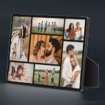 Create Your Own 7 Photo Collage Plaque<br><div class="desc">Create your own 7 Photo Collage for Christmas, Birthdays, Weddings, Anniversaries, Graduations, Father's Day, Mother's Day or any other Special Occasion, with our easy-to-use design tool. Add your favourite photos of friends, family, vacations, hobbies and pets and you'll have a stunning, one-of-a-kind photo collage. Our custom photo collage is perfect...</div>