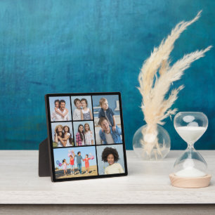 Create Your Own 7 Photo Collage Plaque