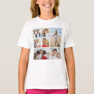 Create Your Own 7 Photo Collage T-Shirt