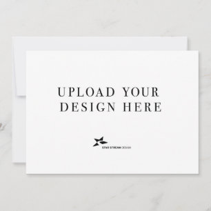 Create Your Own 7x5 Landscape Invitation