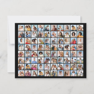 Create Your Own 80 Photo Collage Card