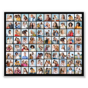 Create Your Own 80 Photo Collage Photo Enlargement Print