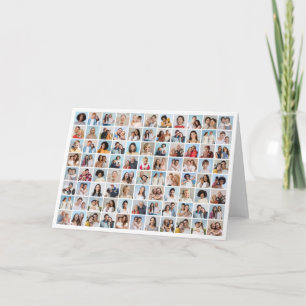 Create Your Own 88 Photo Collage Card
