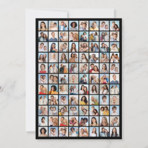 Create Your Own 88 Photo Collage Greeting Card