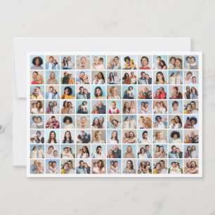 Create Your Own 88 Photo Collage Greeting Card