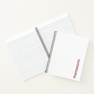 Create Your Own 8.5" x 11" Softcover Notebook