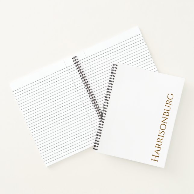 Create Your Own 8.5" x 11" Softcover Notebook (Inside)