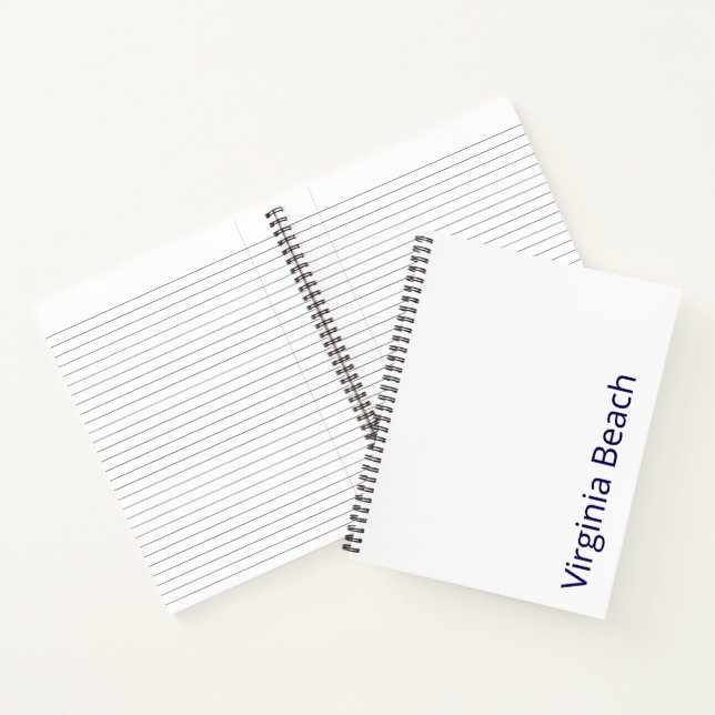 Create Your Own 8.5" x 11" Softcover Notebook (Inside)