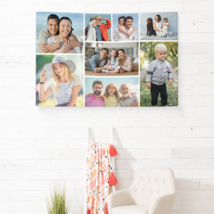 Create Your Own 8 Photo Collage  Banner