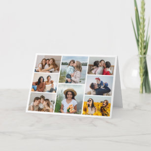 Create Your Own 8 Photo Collage Card