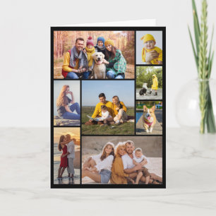Create Your Own 8 Photo Collage Card