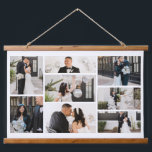 Create Your Own 8 Photo Collage Hanging Tapestry<br><div class="desc">Looking for a unique and meaningful way to celebrate life's special moments? Look no further than our personalised photo collage tapestries! Whether you're commemorating a graduation, celebrating your family, reliving your favourite vacation memories, or searching for the perfect gift idea, our tapestries offer a beautiful and functional way to display...</div>