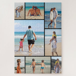 Create Your Own 8 Photo Collage Jigsaw Puzzle
