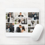 Create Your Own 8 Photo Collage Mouse Pad<br><div class="desc">Introducing our personalised photo collage mouse pad - the perfect way to add a personal touch to your workspace while preserving your favourite memories! Whether you're celebrating a graduation, honouring family, cherishing friends, or remembering a vacation trip, our custom mouse pad is the ultimate way to commemorate any occasion. Our...</div>