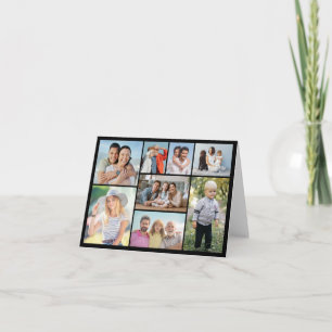 Create Your Own 8 Photo Collage Note Card
