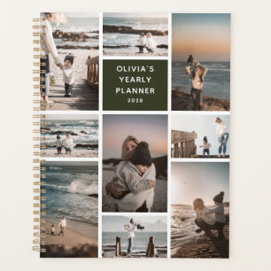 Create Your Own 8 Photo Collage Personalised Year Planner