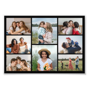Create Your Own 8 Photo Collage Photo Enlargement