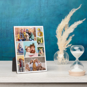 Create Your Own 8 Photo Collage Plaque