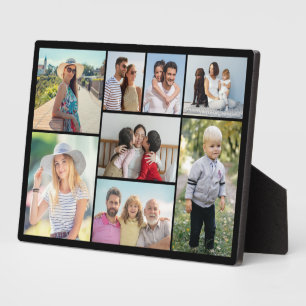 Create Your Own 8 Photo Collage  Plaque