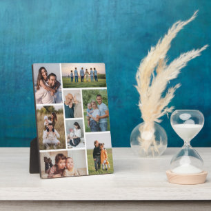 Create Your Own 8 Photo Collage Plaque
