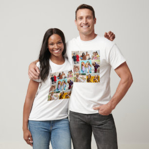 Create Your Own 8 Photo Collage T-Shirt