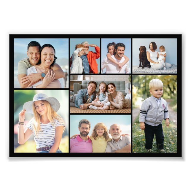 Create Your Own 8 Photo Photo Enlargement (Front)