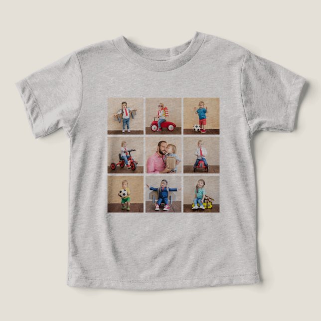 Create Your Own 9 Photo Collage (Design Front)