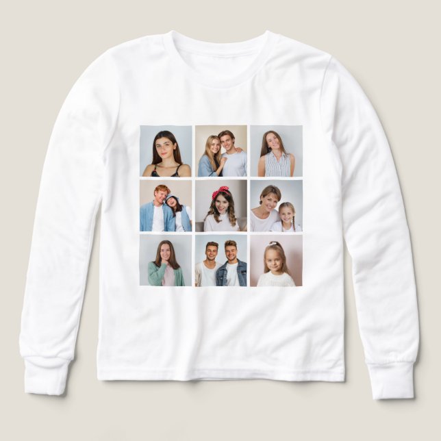 Create Your Own 9 Photo Collage (Design Front)