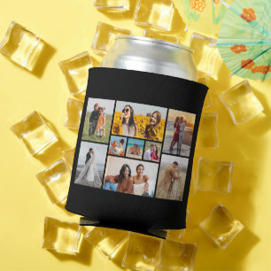 Create Your Own 9 Photo Collage Can Cooler