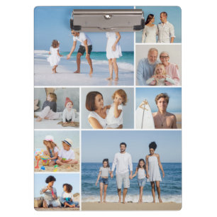 Create Your Own 9 Photo Collage Clipboard