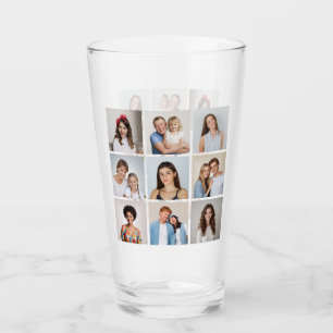 Create Your Own 9 Photo Collage Glass