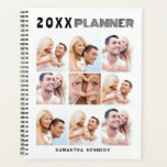 Create Your Own 9 Photo Collage Personalised 2023 Planner<br><div class="desc">Modern 9 photo template to design a special family events planner.</div>