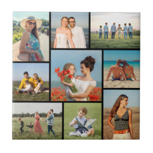 Create Your Own 9 Photo Collage Tile