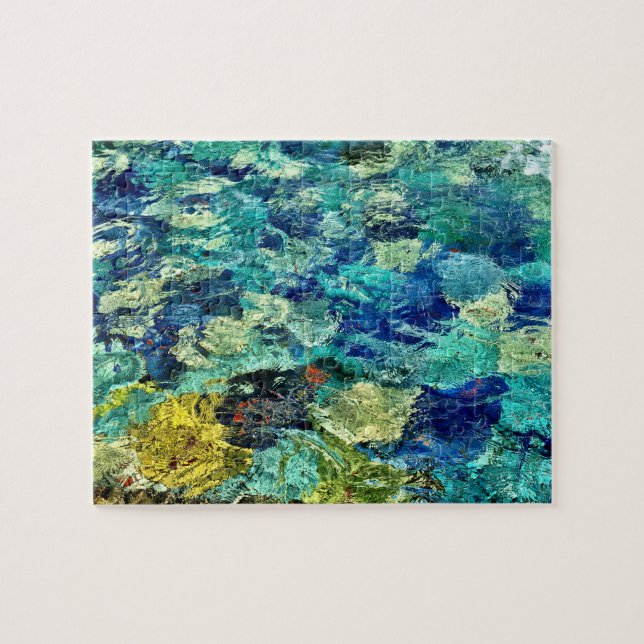 Create Your Own Abstract Art 8 x 10 Jigsaw Puzzle (Horizontal)