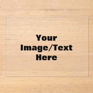 Create Your Own  Acrylic Invitations
