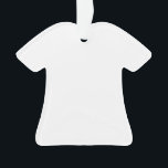 Create Your Own Acrylic Tee Shirt Shaped Ornament<br><div class="desc">Create Your Own Acrylic Tee Shirt Shaped Ornament Shape: T-Shirt Capture wonderful family memories with a personalised acrylic ornament. Produced using the AcryliPrint®HD printing process, your favourite photos, images and personal messages will look great printed on both sides of this acrylic ornament. A ribbon makes it easy to display this...</div>