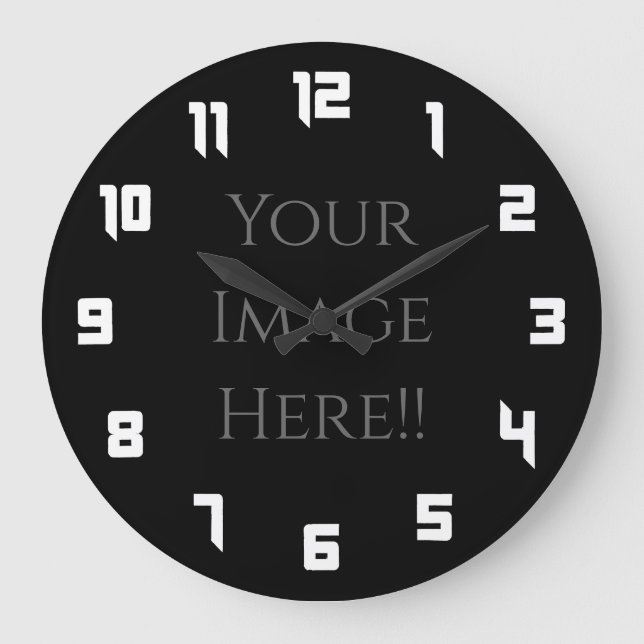 Create Your Own AcryliPrint®HD Large Clock (Front)